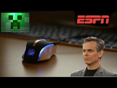 TheBorkyCast - eSports, ESPN, and Colin Cowherd (Minecraft Gameplay Commentary)