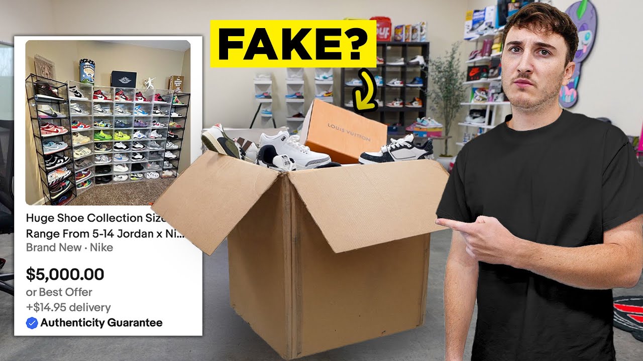 I Bought A SKETCHY Sneaker Collection Off eBay… HUGE PROFITS!