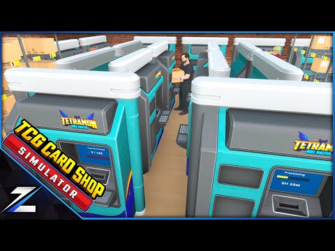 We Added 30% More Pack Opening Machines to Our TCG Card Shop Sim Shop..