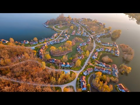 Lac de l'Ailette | Center Parks | Chamouille | Mavic 3 Aerial 4K Drone Footage