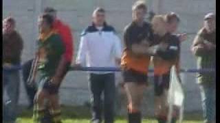 preview picture of video 'Sharlston Rovers 40 Hunslet Old Boys 16 - Yorkshire Cup 2008 Quarter Finals'