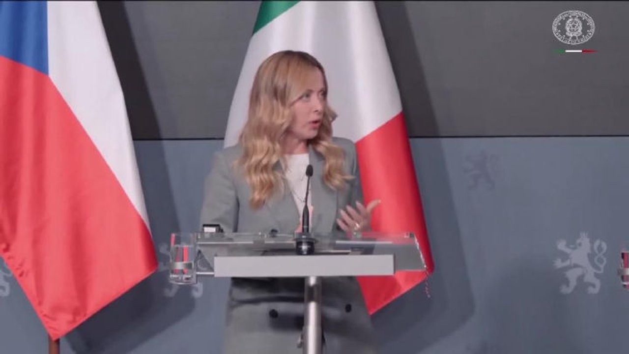 Meloni a Praga: Con Babis d'accordo su migranti. Ue deve avere ruolo in crisi internazionali