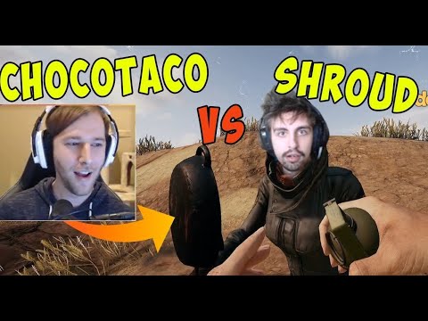Chocotaco vs Shroud | Pan Fight | BEST PUBG PLAYER | PubG