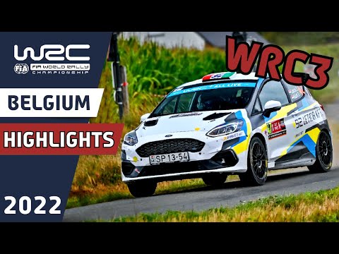 WRC3 Day 2 Highlights | WRC Ypres Rally Belgium 2022