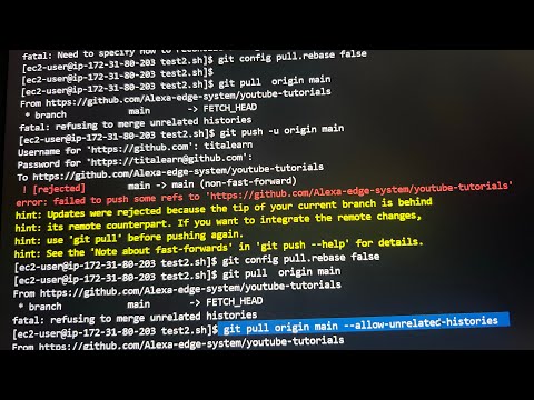 Failed To Push To Github Error Message Resolved Step By Step Tutorial 2025