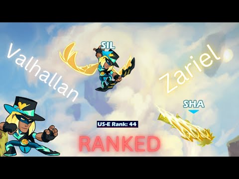 Valhallan ZARIEL RANKED! Brawlhalla 1v1s