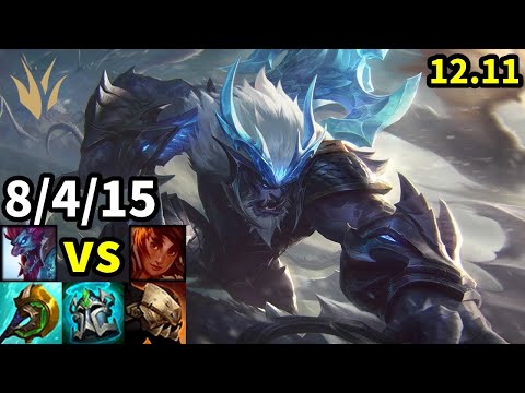 Trundle Jungle vs Taliyah - KR Challenger | Patch 12.11
