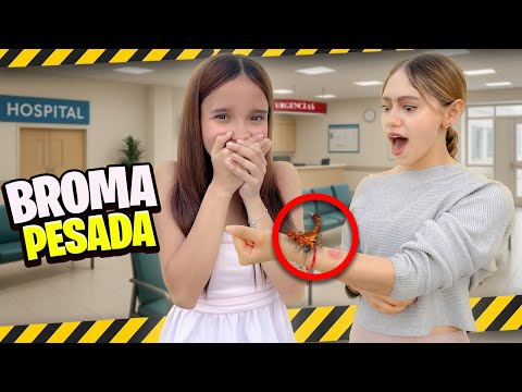 PRANK ON MY MOM A SCORPION STUNG MY FRIEND ISA