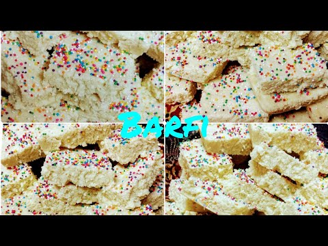 how to make barfi