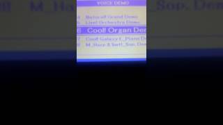 Yamaha DGX-660 Cool! Organ Demo But With The Purple Organ Sound