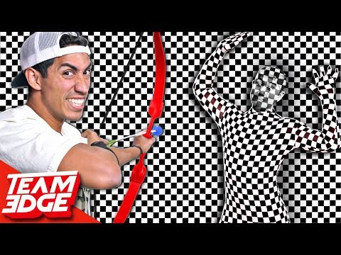 Shoot the Invisible Person Challenge!!