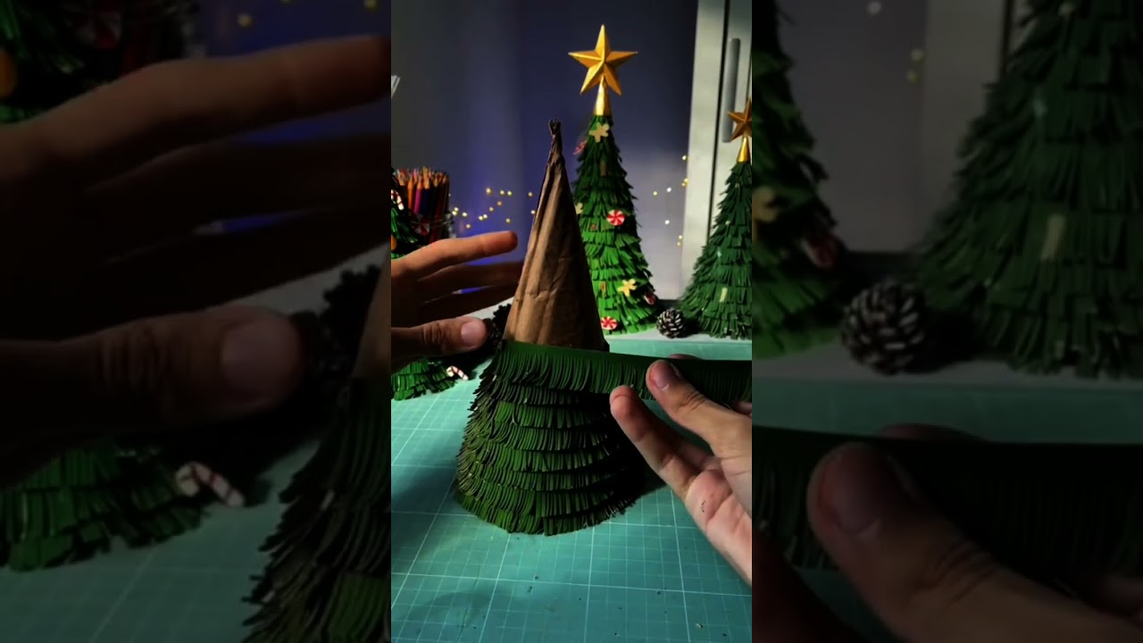 Putar video cara membuat pohon natal dari kardus sekarang cara membuat pohon natal dari kardus