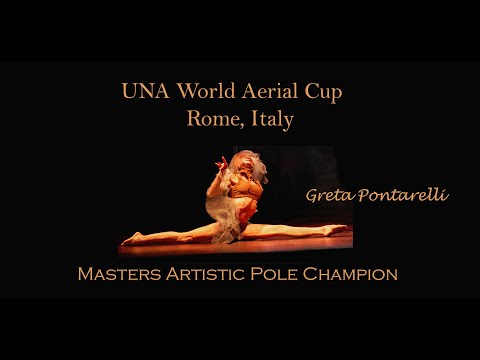 Greta Pontarelli World Cup Masters Artistic Winner