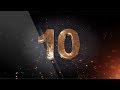 Flame Countdown Fire Based