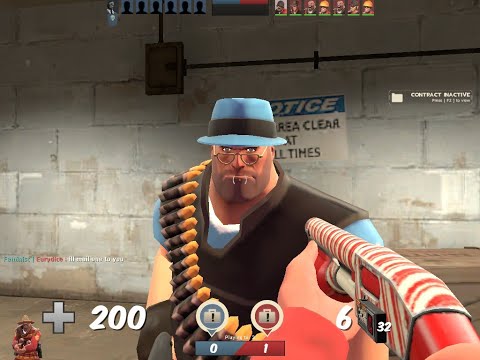 10 minutes of Tf2 2fort Community server footage at night