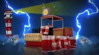 قضيت 50 يوم في البحر المُمِيت في ماينكرافت هاردكور .. إليكم ما حدث!!