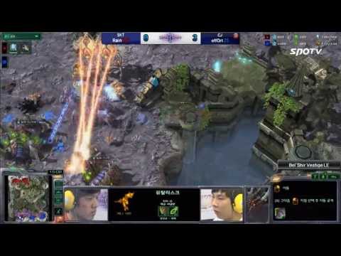 [0521] Rain(SKT) vs. effOrt(CJ) PvZ 4SET Bel'Shir Vestige -SPL,esportstv,Starcraft2