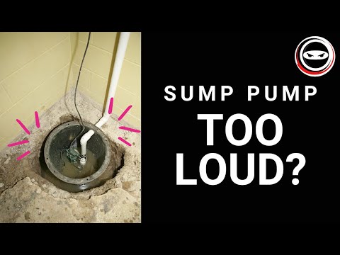 Part of a video titled Make Your Sump Pump QUIETER With These Tips - YouTube