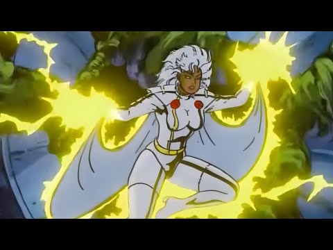 Storm (Ororo Munroe): Powers & Fight Scenes | X-Men Animated Series