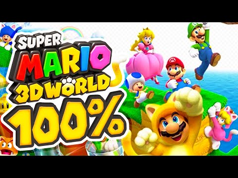 Super Mario 3D World - 100% Longplay Full Game Walkthrough No Commentary Gameplay Playthrough