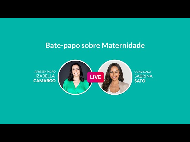 SABRINA SATO FALA SOBRE MATERNIDADE | GRÃO DE GENTE