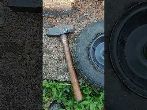 Review- Flat Free Tire and Wheel - 16 Inch Solid Rubber Wheelbarrow Tires