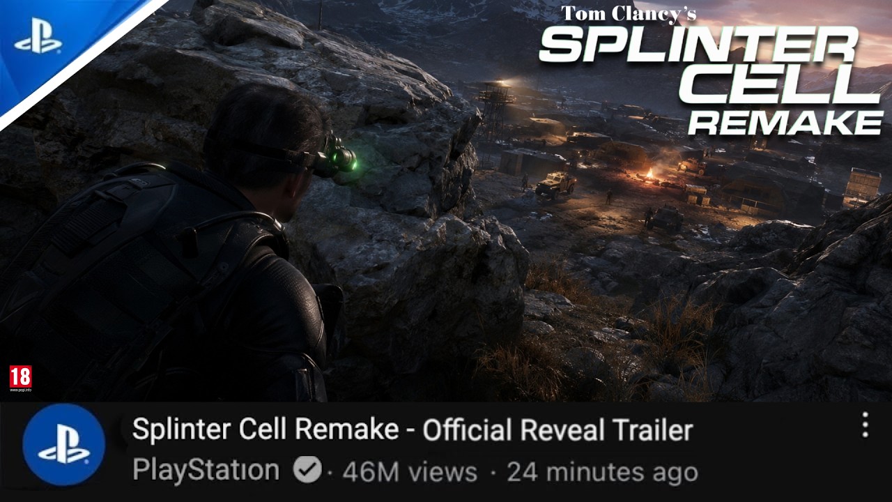 Splinter Cell Remake (2026) - First Trailer | Gameplay Reveal | PS5 | Concept