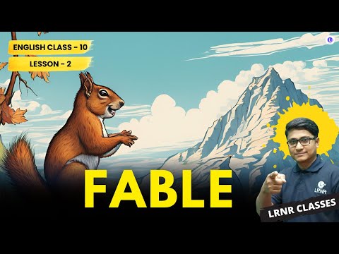 Lesson 2 FABLE by Ralph Waldo Emerson | Madhyamik Exam