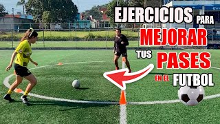 5 EJERCICIOS para MEJORAR TUS PASES en el FUTBOL ! / Como dar un BUEN PASE ►FutbolArte