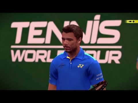 Gameplay de Tennis World Tour Legends Edition