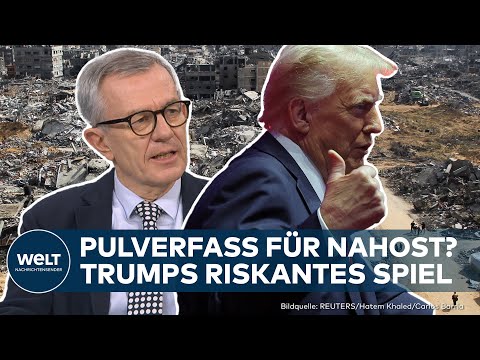 GAZA STRIP: Trump wants to “flatten” Gaza - Middle East experts warn of chaos