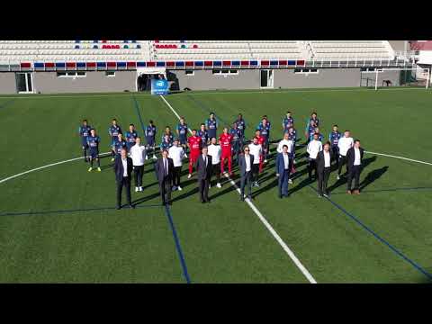 Le RC Grasse prend de la hauteur pour sa photo officielle