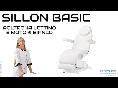 Sillon Basic poltrona lettino elettrica 3 motori estetica spa studio medico