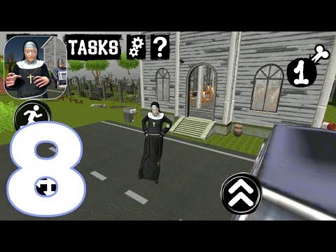 Nun Neighbor Escape From Evil - Levels 8 Gameplay Walkthrough PART 8 (iOS, Android)