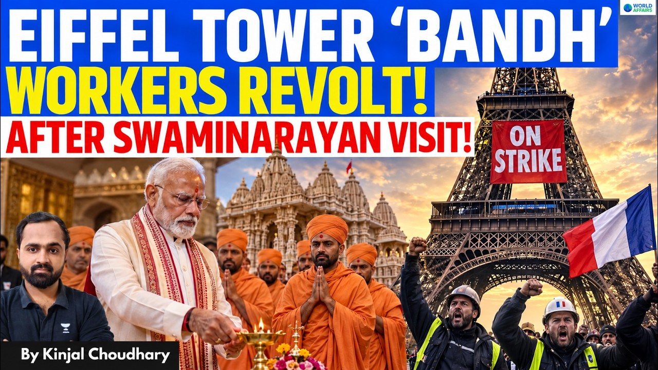 India's Biggest Temple Moment In Europe Lasted 48 Hours - Then Paris Shut The Eiffel Tower | Kinjal