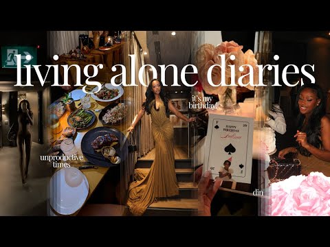 living alone vlog | birthday maintenance + dinner + nothing productive in the end of year