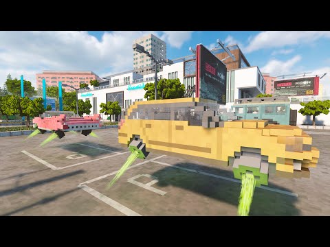 Experiments with Hover cars in Teardown Mods