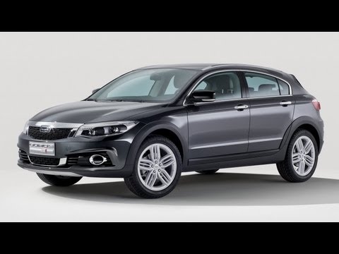 Thumbnail for 2013 Qoros 3 Cross Hybrid Concept 4WD 1.2 Turbo 0-100 kmh 7 s by Qoros