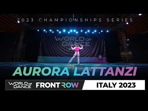 Aurora Lattanzi | FrontRow | Junior Division | World of Dance Italy 2023 | #woditaly23