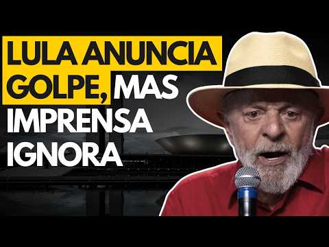 Lula copia Ortega e anuncia golpe no Brasil, mas imprensa faz de conta que nada aconteceu