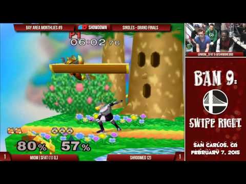 BAM #9 - Grand Finals: MIOM|SFAT (Fox, Sheik) vs Shroomed (Sheik, Marth)