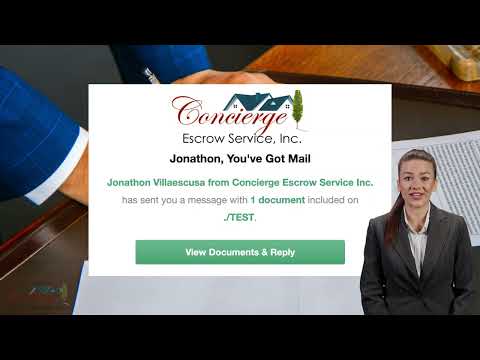 Seller Introduction to Concierge Escrow Service & Qualia Platform