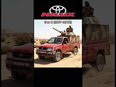 Toyota Hilux EVOLUTION (Gen 1–9) | 1968–2026 Timeline