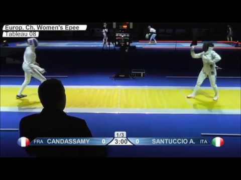 CE ED Düsseldorf 2019 - 1/4 Candassamy (FRA) vs Santuccio (ITA)