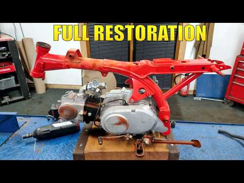 Honda Monkey Z50R Full Restoration!