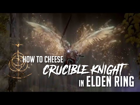 How to Cheese Crucible Knight in Elden Ring (Easy Kill)