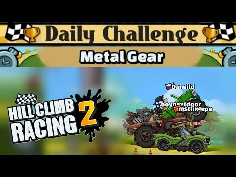 Hill Climb Racing 2 Daily Challenge Metal Gear & Monster Gameplay