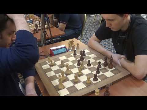 GM Gadir Guseinov - IM Mikhail Demidov,  French defense, Blitz chess