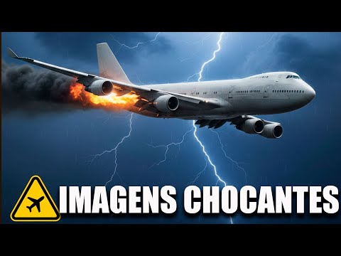 Os piores desastres aéreos registrados por câmeras!