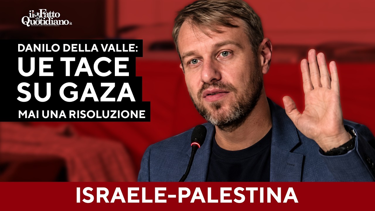 Della Valle: "Su Gaza l’Ue tace, sull’Ucraina vota risoluzioni in continuazione"